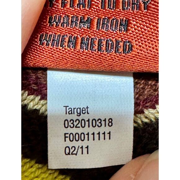 MISSONI for Target Original 2011 Girls Zip Up Cardigan Sweater, Sz XS - Picture 9 of 10